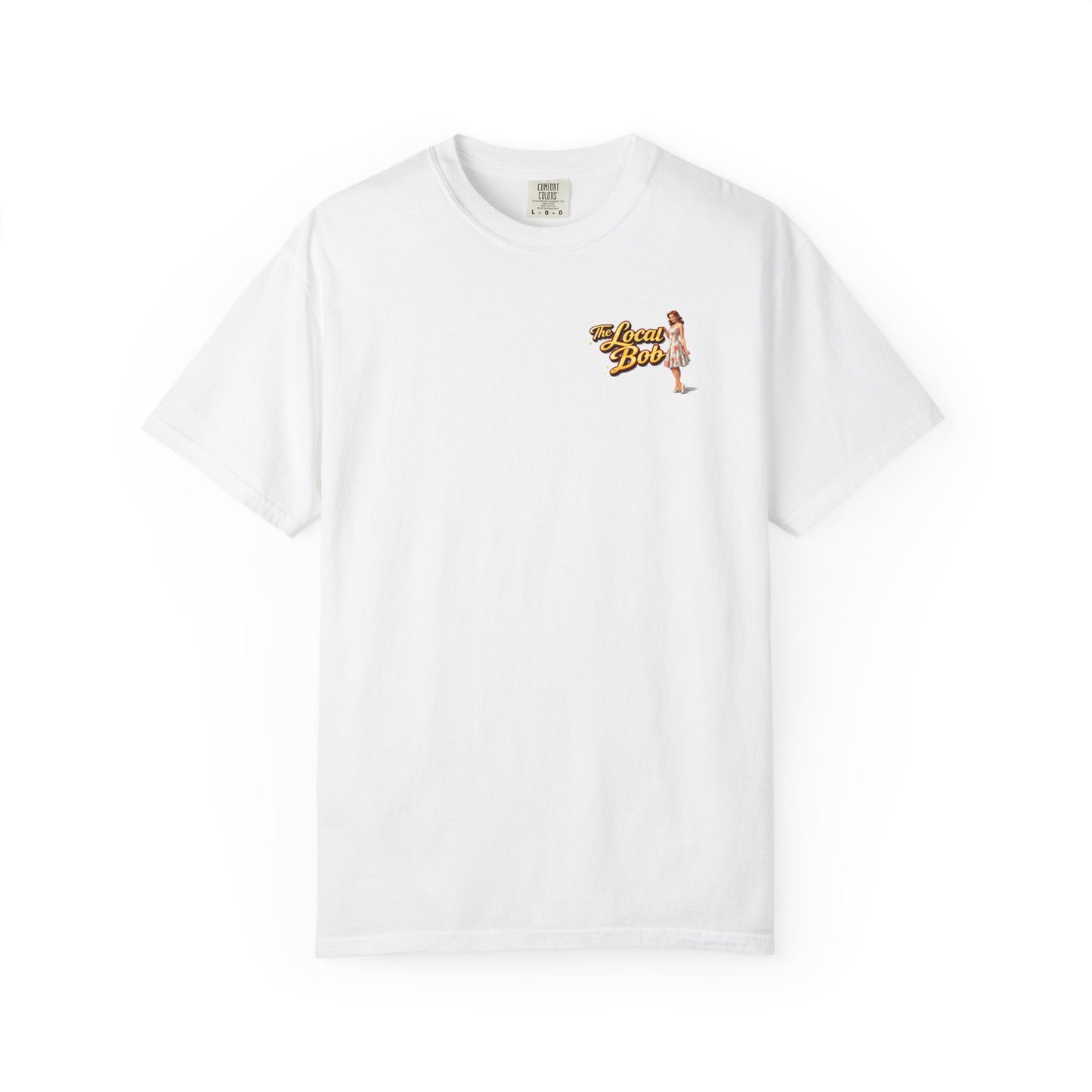 Red, White & Drip Tee