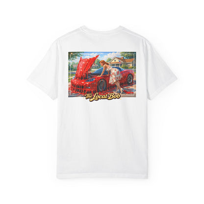 Red, White & Drip Tee