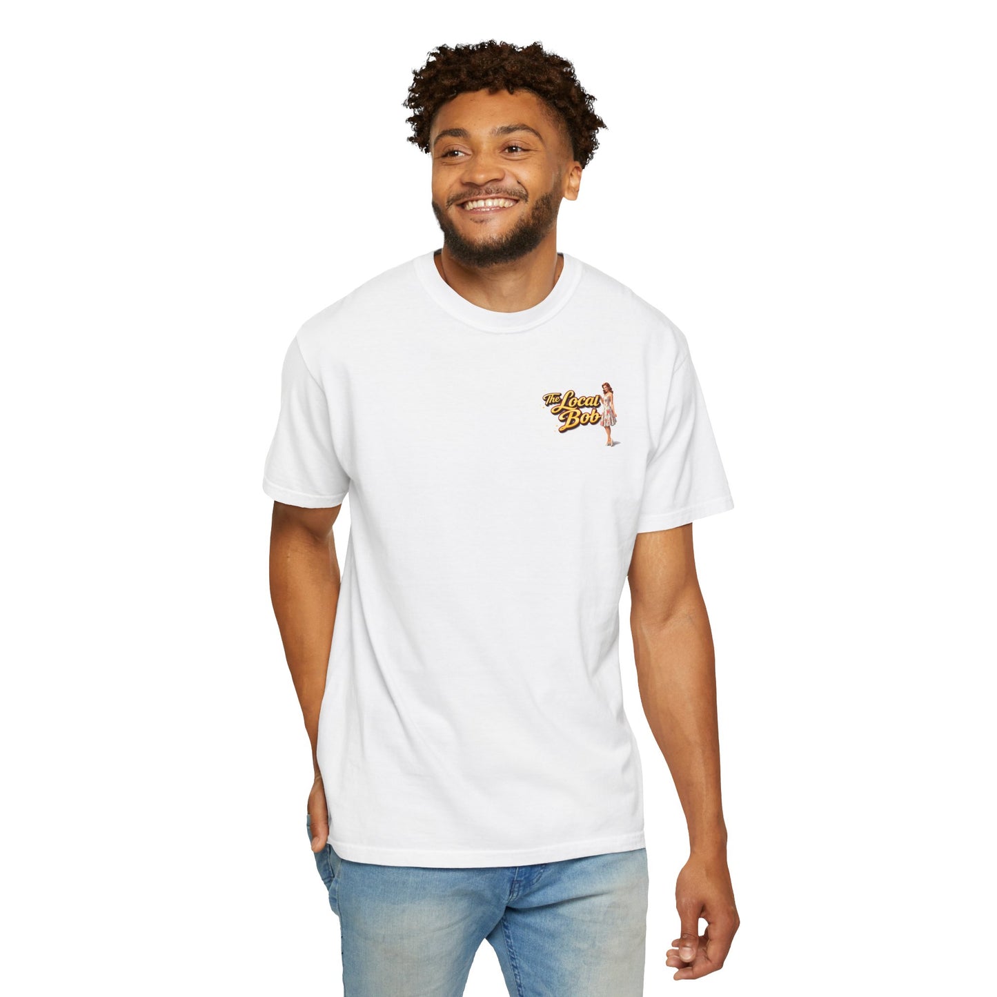 Red, White & Drip Tee